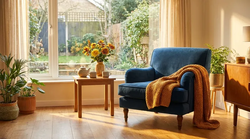 Sunlit sitting room with an armchair and blanket, How to Start a Non-Emergency Medical Transportation (NEMT) Business in Ohio