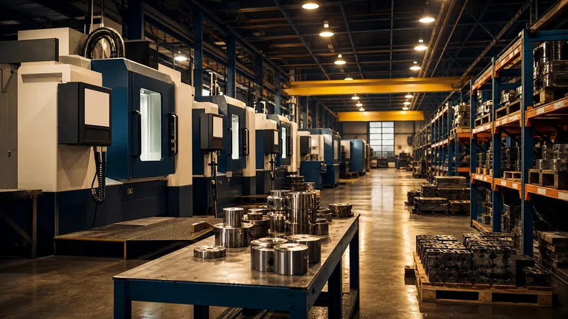 Machine shop floor with CNC equipment, How to Start an Oil and Gas Services Business in Ohio