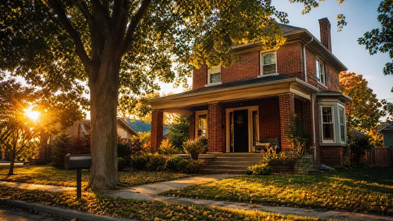 Brick Midwestern home with house keys on the step, How to Start a Home Inspection Business in Ohio